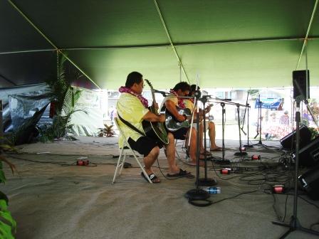 Ben Kalili and band regaled the crowd